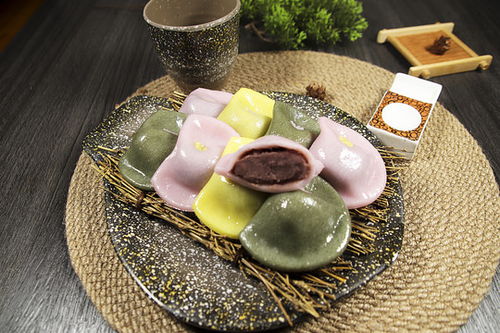 朝鲜族打糕 传统美食的味觉与视觉盛宴